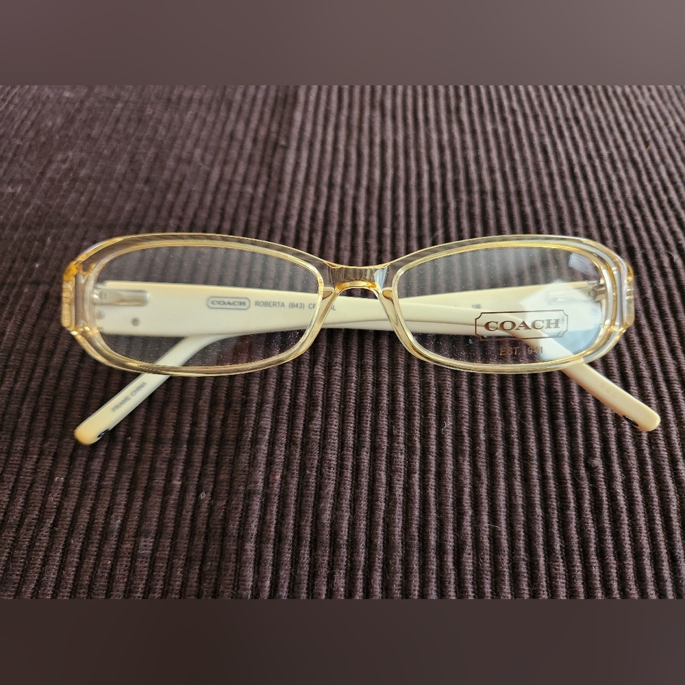 Coach glasses.